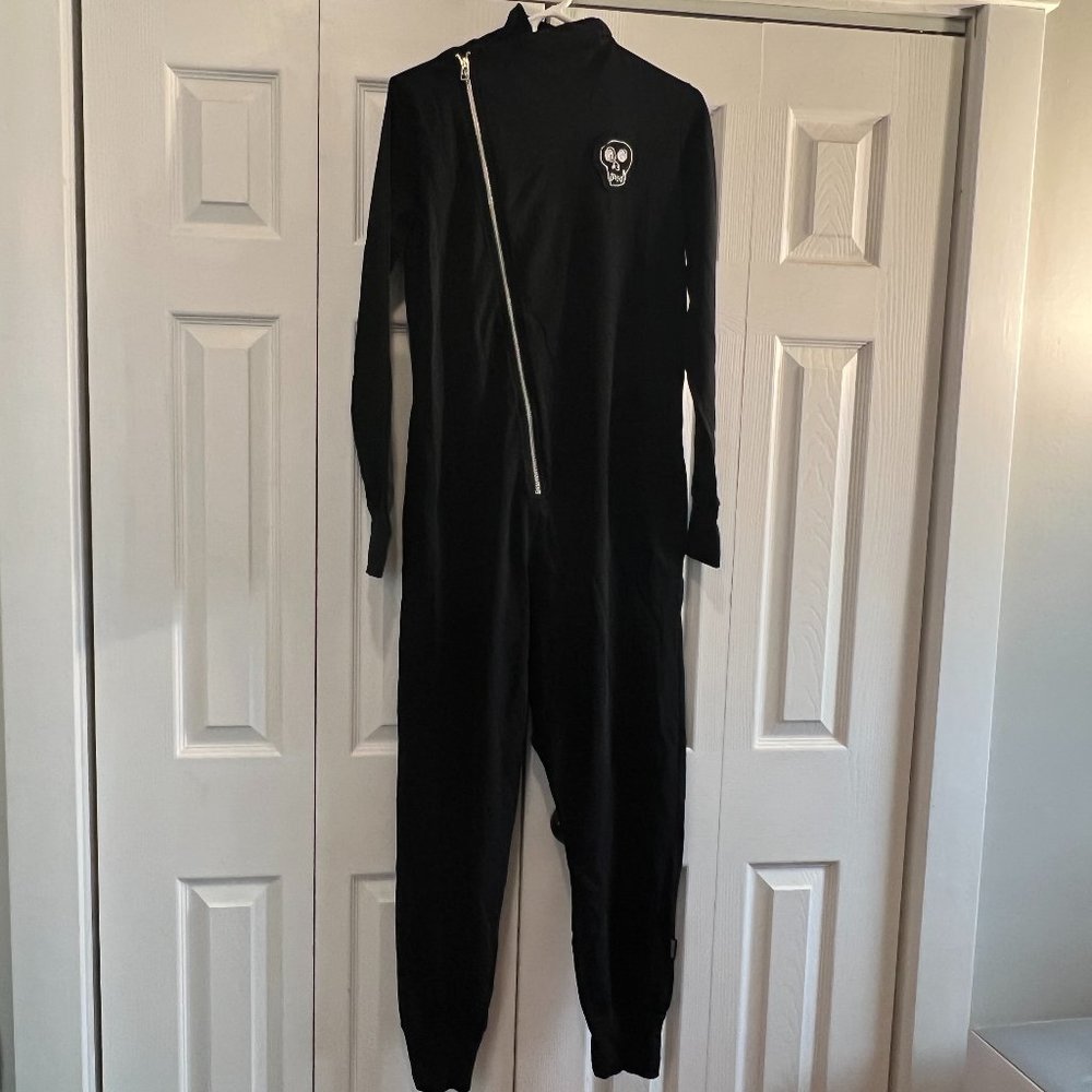 nununu Women's Skull Patch Overall Black Size S - Never Worn